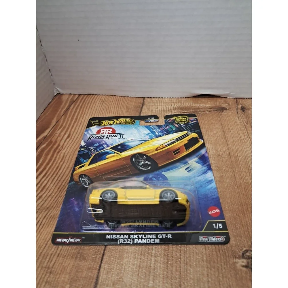 Hot Wheels Nissan Skyline GT-R (R32) Pandem Yellow 2025 Ronin Run II Car Culture
